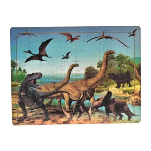Fophop Dinosaur World Wooden Jigsaw Puzzle