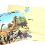 Fophop Dinosaur World Wooden Jigsaw Puzzle